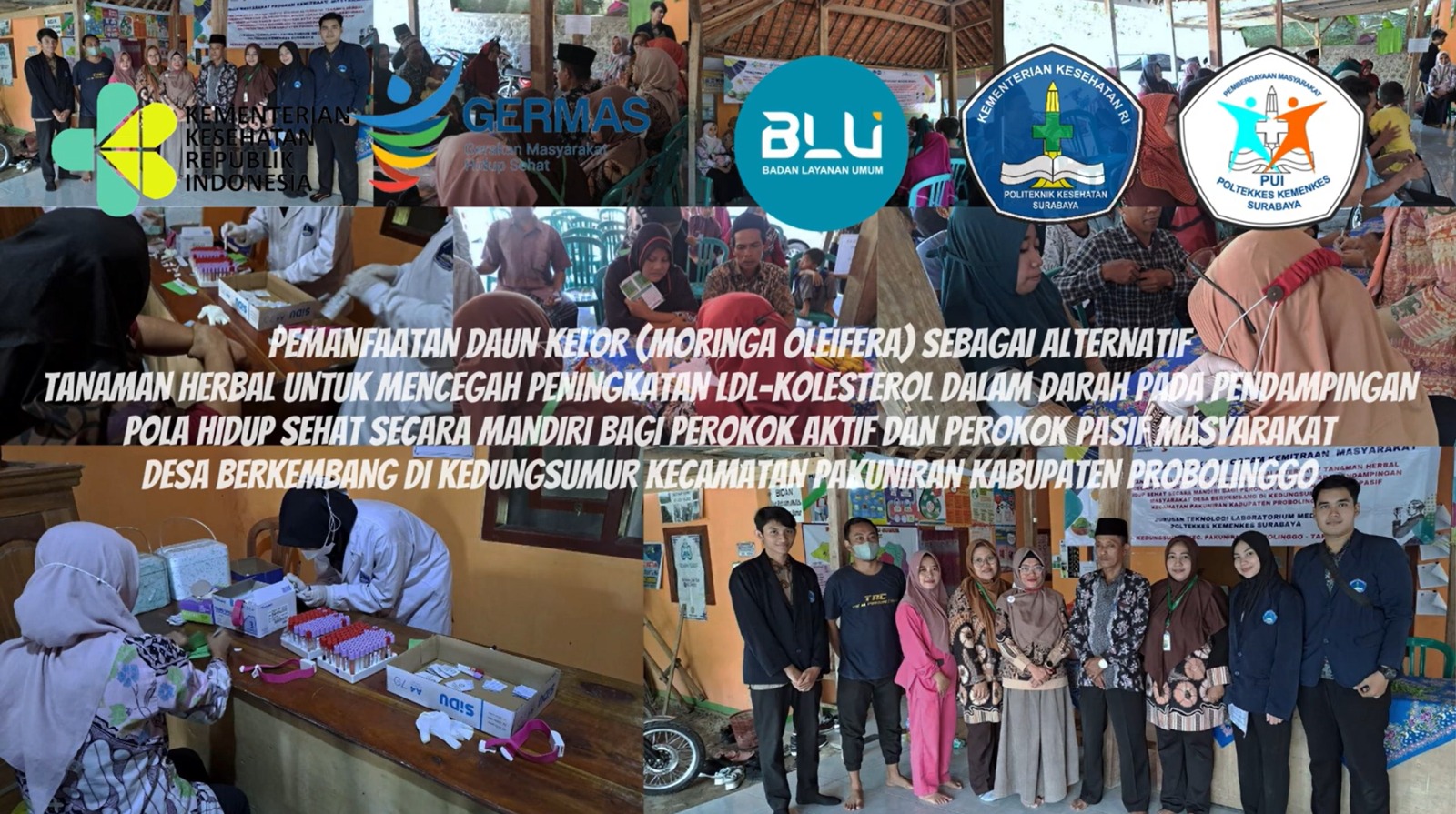 Kegiatan Pengabdian Masyarakat di Desa Kedungsumur Kecamatan Pakuniran Kabupaten Probolinggo
